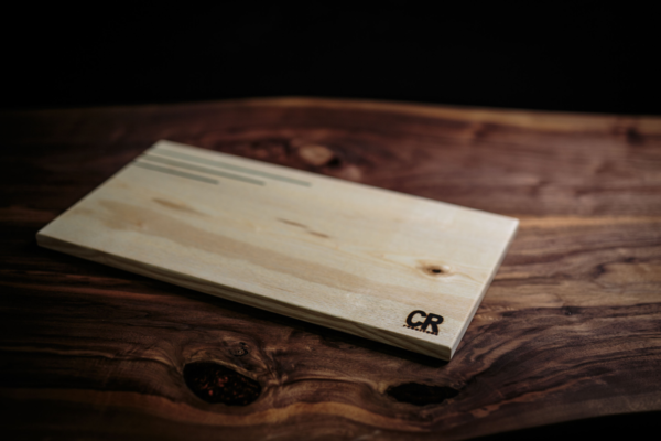 ASH BOARD WITH EPOXY INLAY