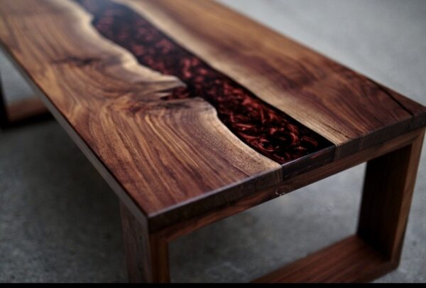 BLACK WALNUT WITH COPPER EPOXY - Image 3